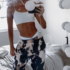 Light Tie-dye joggers
